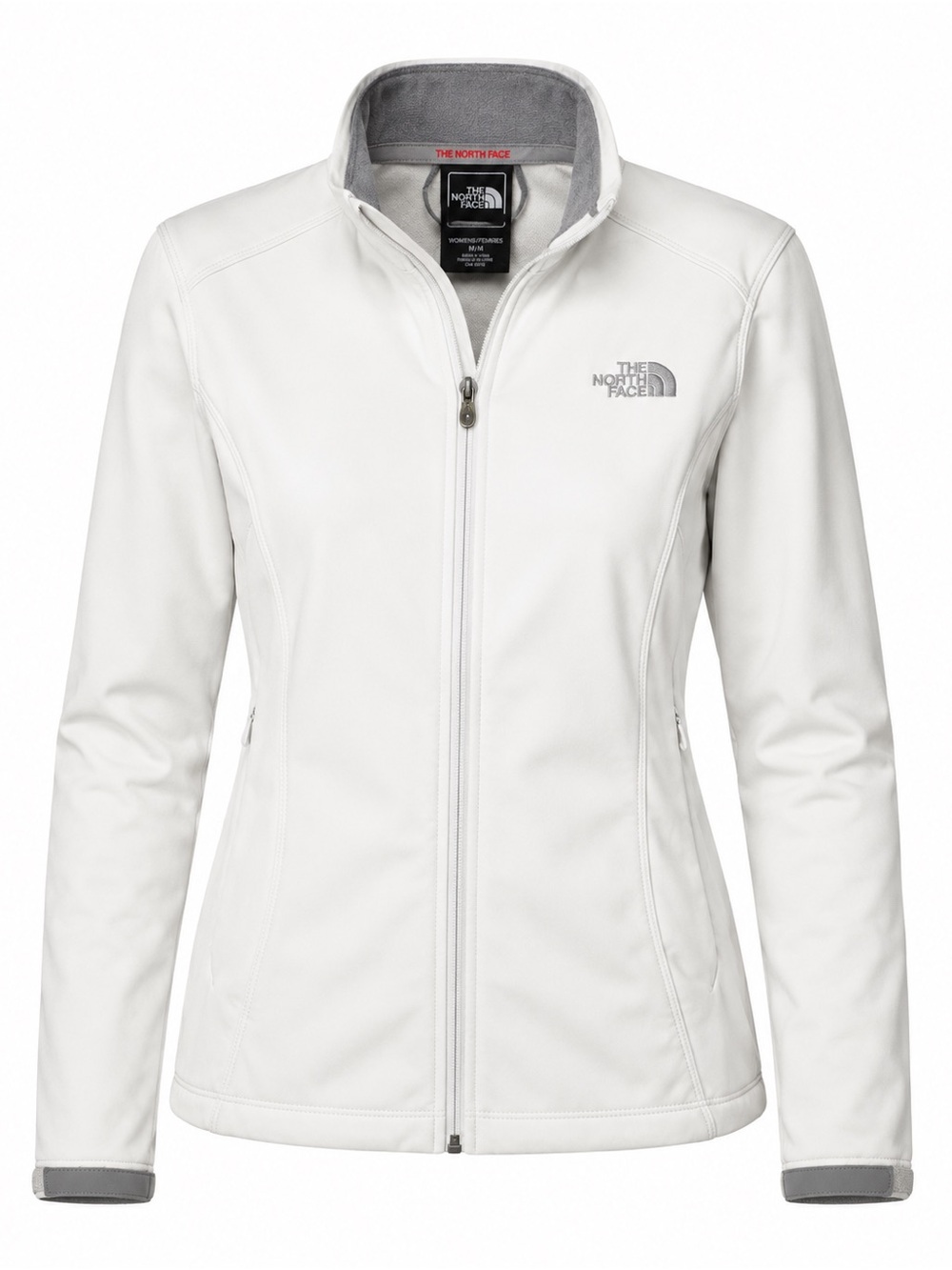 The North Face Women’s White Softshell Jacket Size Medium